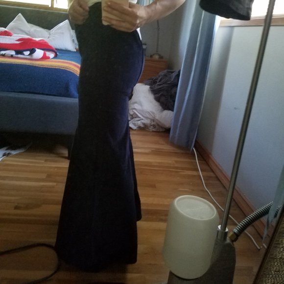 NwT designer corduroy bell bottom flare pants - Picture 12 of 14